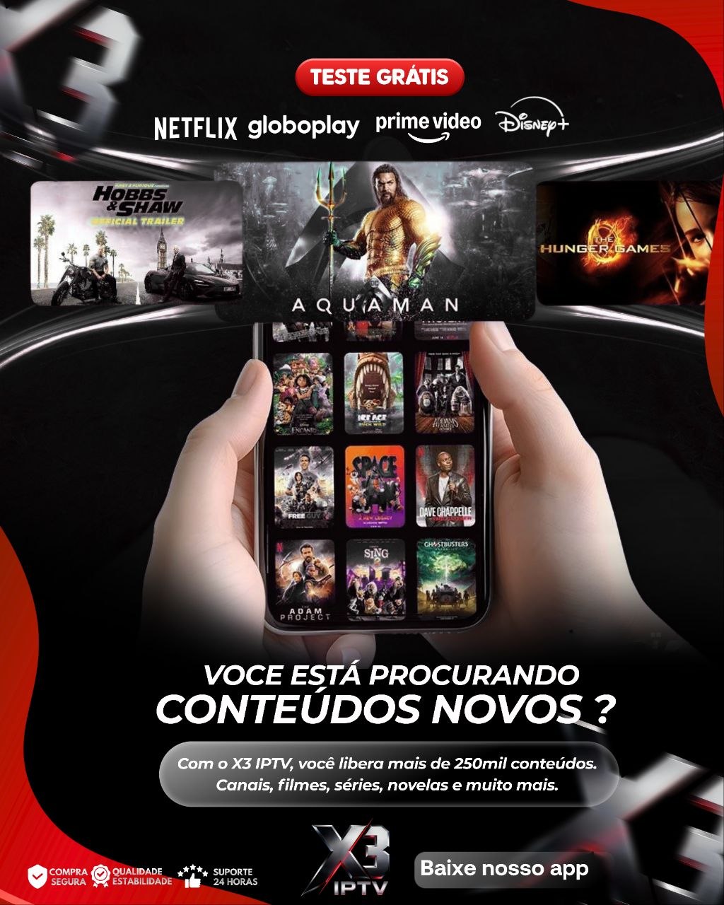 Conteúdos Novos Celular